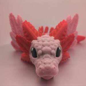 Flexi Axolotl Dragon – 3D Printed Articulated Fantasy Creature