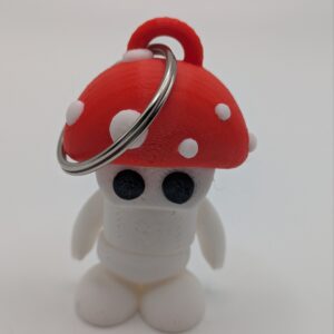 Flexi Mushroom Keyring