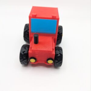 3D Printed Tractor Model – Collectible Toy