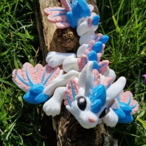 Bunny Dragon – Adorable Articulated 3D Printed Fantasy Creature